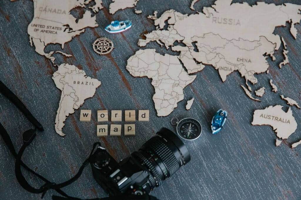 travel map camera