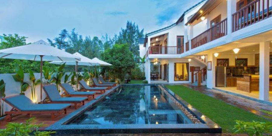 בריכה במלון Vina Beach Pool Villas