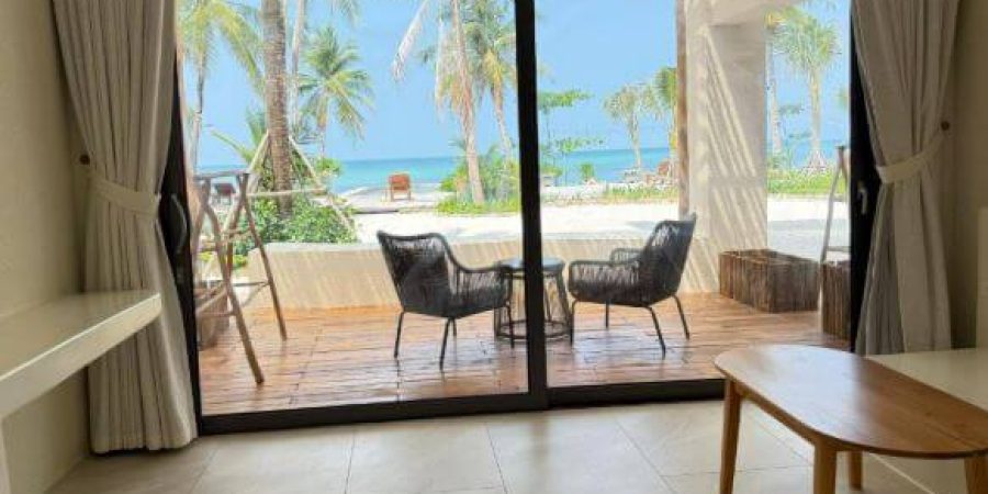 נוף מחדר במלון Casa D' Elysea פו קוק