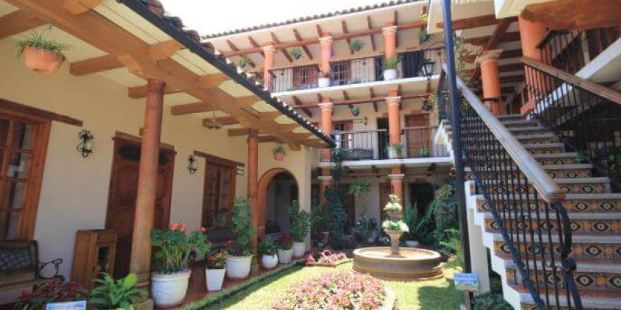 רחבת מלון Hotel La Casa de Mamá
